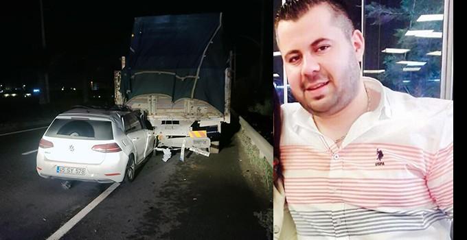 Turgutlu’da kaza can aldı | Daha 31 yaşındaydı…