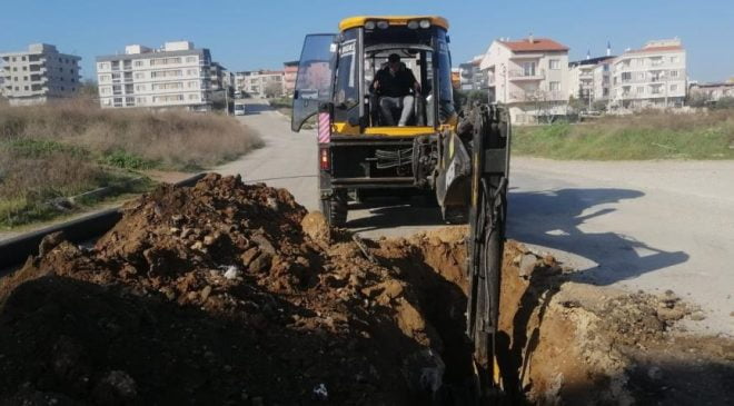 Turgutlu’da yağmur suyu hattı çalışması yapıldı | Taşkınlara karşı önlem